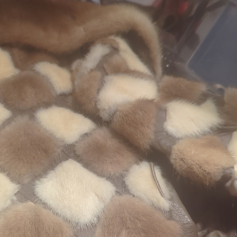 Chic Patchwork Teddy Jacket - image 8